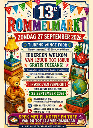 Rommelmarkt 2026